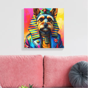 TOILE PHARAON TUT-YORKSHIRE TERRIER 2