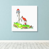 Toile Phare (Insitu (Plancher de Bois))