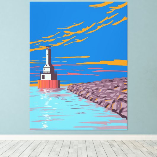 Toile Phare (Insitu (Plancher de Bois))