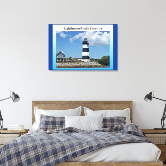Toile Phare/Caroline du Sud (Insitu(Chambre))