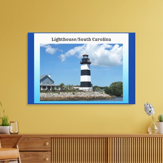Toile Phare/Caroline du Sud (Insitu(Salon))