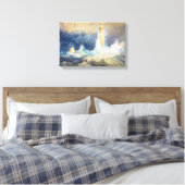 Toile Phare de Bell Rock Joseph Mallord William Turner (Insitu(Chambre))