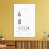 Toile Phare de Big Sable Point - Michigan - BD (Insitu(Salon))