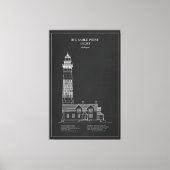 Toile Phare de Big Sable Point - Michigan – PD (Recto)