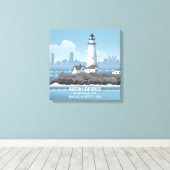Toile Phare de Boston (Insitu (Plancher de Bois))