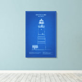 Toile Phare de Boston Light - Massachusetts – AD (Insitu (Plancher de Bois))