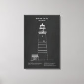 Toile Phare de Boston Light - Massachusetts – PD (Recto)