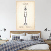 Toile Phare de Cape Henry - Virginie - SBD (Insitu(Chambre))