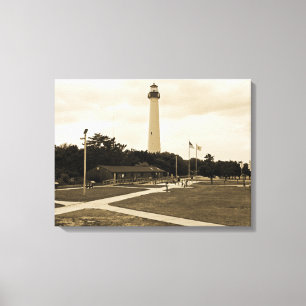 Toile Phare de Cape May