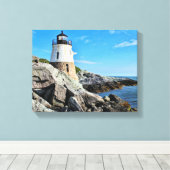 Toile Phare de Castle Hill, Rhode Island (Insitu (Plancher de Bois))