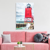 Toile Phare de Charlevoix-Sud Pierhead (Insitu(Salon))