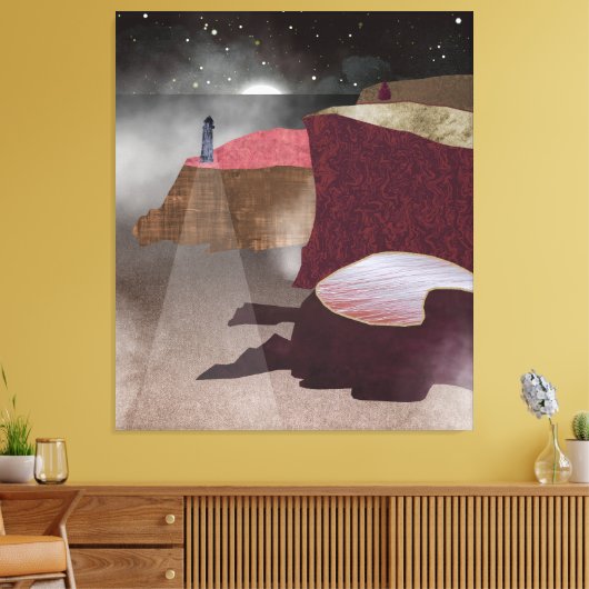 Toile Phare de Foggy (Insitu(Salon))