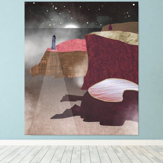 Toile Phare de Foggy (Insitu (Plancher de Bois))