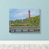 Toile Phare de Jupiter Inlet (Insitu (Plancher de Bois))