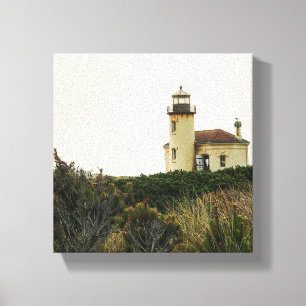 Toile Phare de la rivière Coquille, Oregon