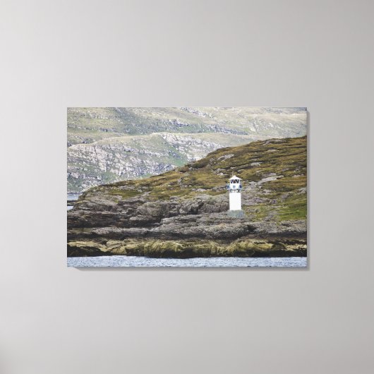 Toile Phare De La Rue Le Long De La Côte (Recto)