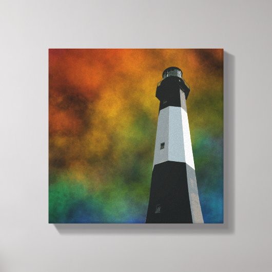 Toile phare de l'île de tybee (Recto)