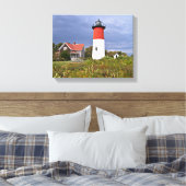 Toile Phare de Nauset, Cape Cod Mass Canvas Imprimer (Insitu(Chambre))