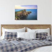 Toile Phare de Neist Point sur Skye au coucher du soleil (Insitu(Chambre))