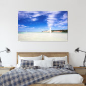 Toile Phare de North Frankfort Pier, Frankfort, MI (Insitu(Chambre))