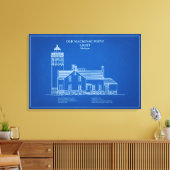 Toile Phare de Old Mackinac Point - Michigan – AD (Insitu(Salon))