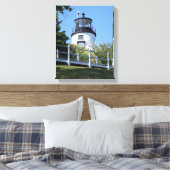 Toile Phare de Owens Head, Maine Canvas Imprimer (Insitu(Chambre))