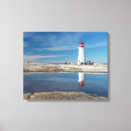 Toile Phare De Peggy'S Cove | Canada (Recto)