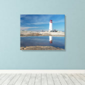 Toile Phare De Peggy'S Cove | Canada (Insitu (Plancher de Bois))