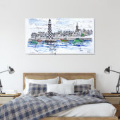 Toile Phare de Perdrix, Loctudy | Bretagne, France (Insitu(Chambre))