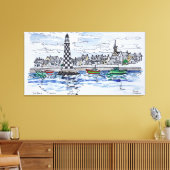 Toile Phare de Perdrix, Loctudy | Bretagne, France (Insitu(Salon))