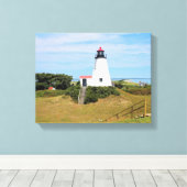 Toile Phare de Plymouth, Massachusetts "le Gurnet" (Insitu (Plancher de Bois))