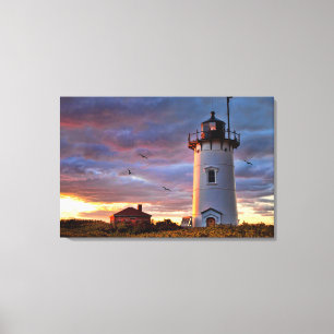 Toile Phare de point de course