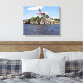 Toile Phare de Pomham Rocks, Rhode Island (Insitu(Chambre))