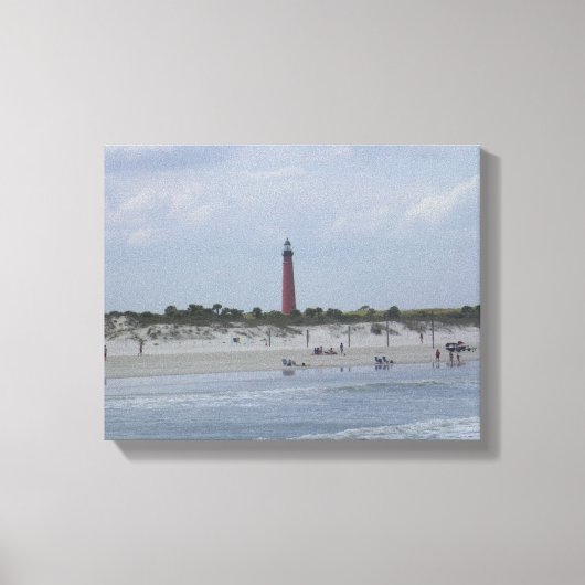 Toile Phare de Ponce Inlet 2010, Floride (Recto)
