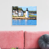 Toile Phare de Prospect Harbour, Maine (Insitu(Salon))
