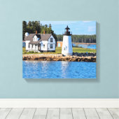 Toile Phare de Prospect Harbour, Maine (Insitu (Plancher de Bois))