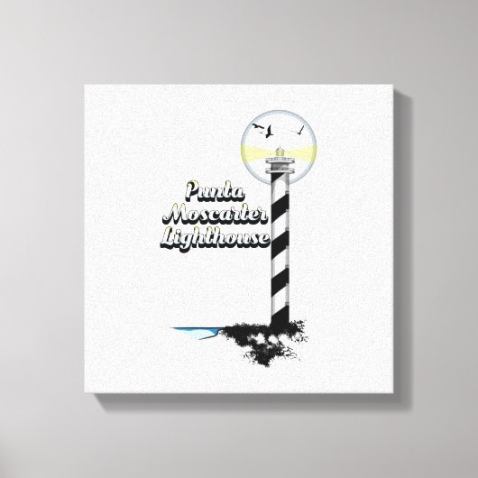 Toile Phare de Punta Moscarter (Recto)