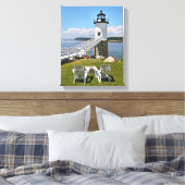 Toile Phare de Robinson Point, Isle Au Haut, Maine (Insitu(Chambre))