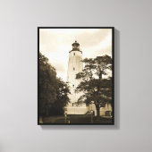 Toile Phare de Sandy Hook (Recto)