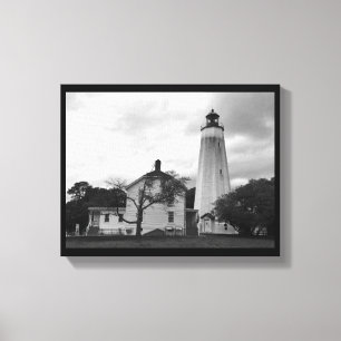 Toile Phare de Sandy Hook