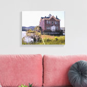 Toile Phare de Saugerties, Hudson River New York (Insitu(Salon))