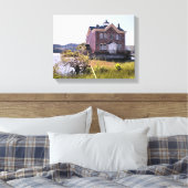 Toile Phare de Saugerties, Hudson River New York (Insitu(Chambre))