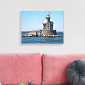 Toile Phare de Stratford Shoal, Connecticut (Insitu(Salon))