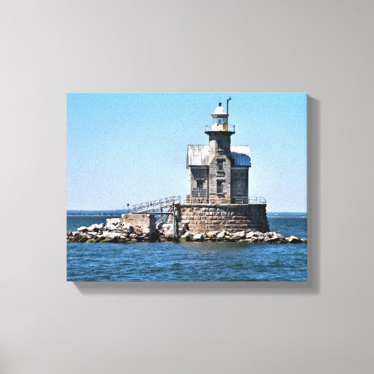 Toile Phare de Stratford Shoal, Connecticut (Recto)