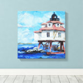 Toile Phare de Thomas Point (Insitu (Plancher de Bois))
