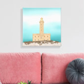 Toile Phare de Vieste Italie (Insitu(Salon))