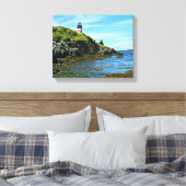 Toile Phare de West Quoddy Head, Maine (Insitu(Chambre))