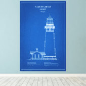 Toile Phare de Yaquina Head - Oregon - AD (Insitu (Plancher de Bois))