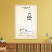 Toile Phare de Yaquina Head - Oregon - SBD (Insitu(Salon))