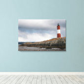 Toile Phare du canal de Beagle (Insitu (Plancher de Bois))